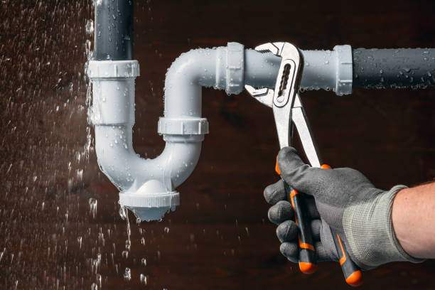 Professional Water Line Repair technician working in Simpsonville, SC